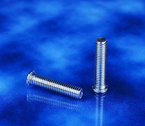 Zinc Plated and Baked Self-Clinching Studs Flush Head Self-Clinching Studs 6000 pcs Steel 1/4-20 X 1/2 Full Thread 