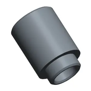 Captive Reel Mount Spacers and Nuts 3D View