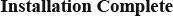 CFSO Installation animation
