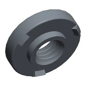 Self Locating Weld Nut 3D View
